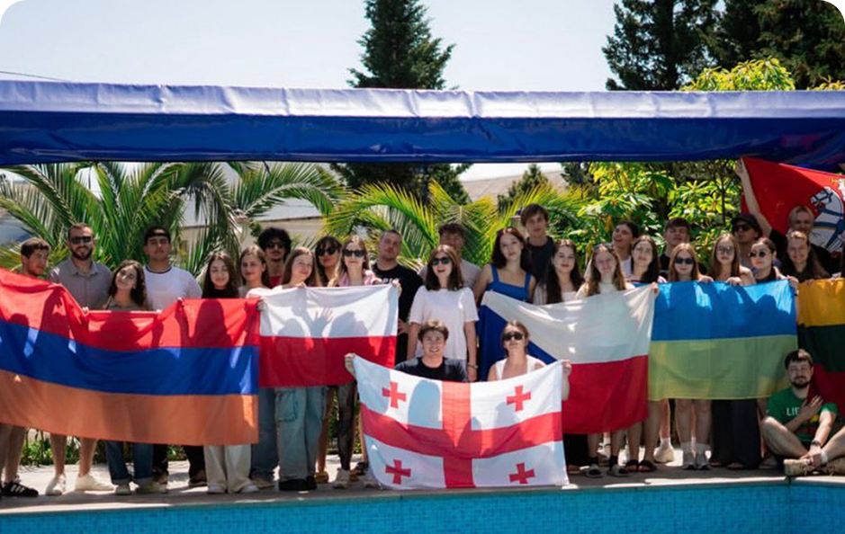 Plant Your Seeds of unity youth exchange participants